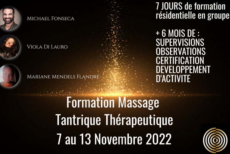 Massage Tantrique : Formation Certifiante Massage Tantrique Thérapeutique et Professionnelle